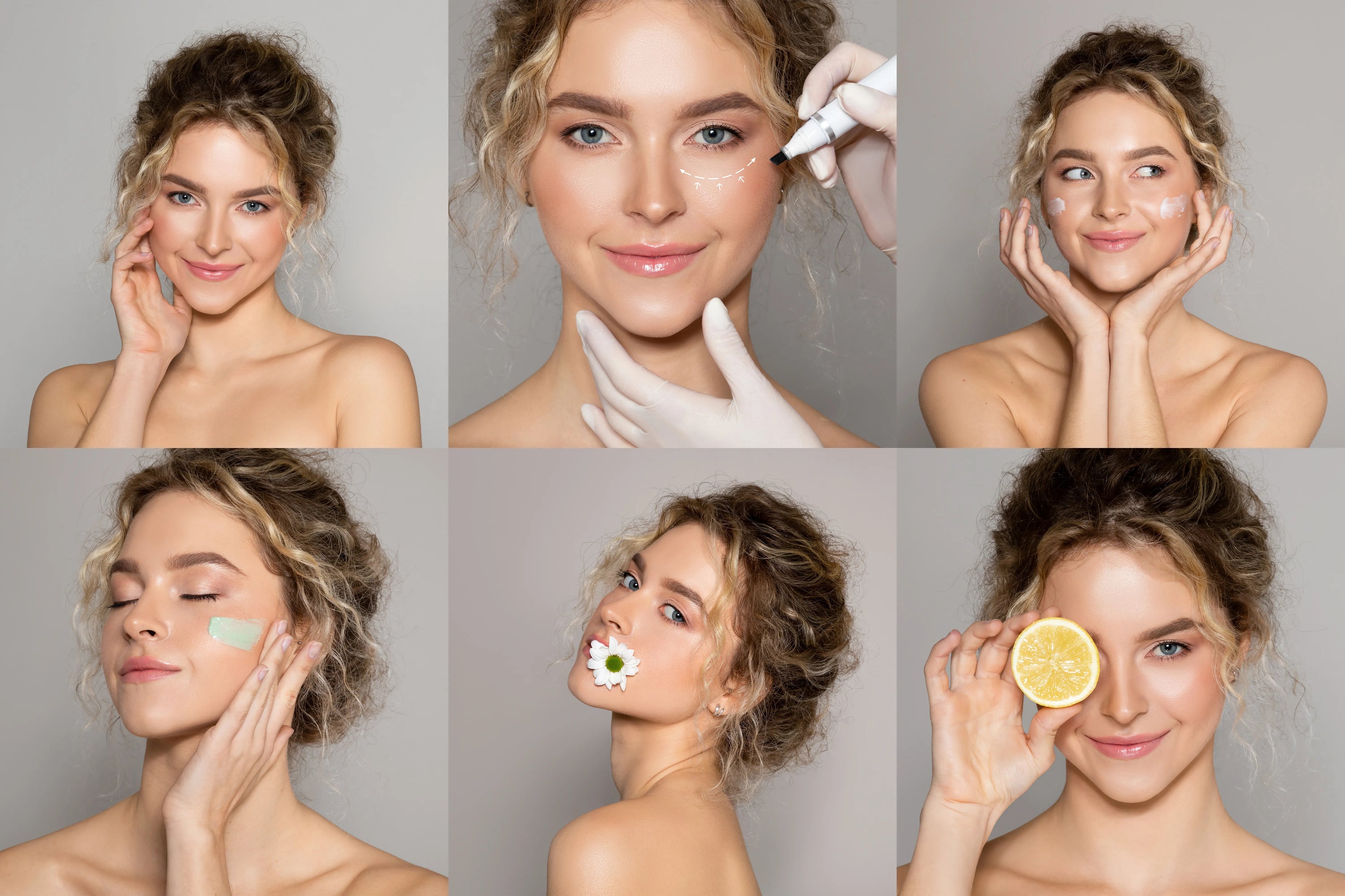 Daily Facial Care Step by Step